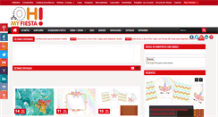 Desktop Screenshot of ohmyfiesta.com